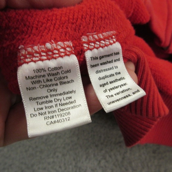 Mitchell & Ness Mens 49ers Niners San Francisco Hoodie size L Full Zip Distress - Picture 7 of 12